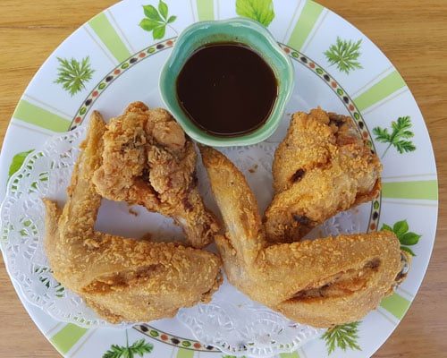 thai style chicken wings